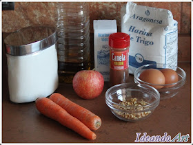 Ingredientes tarta de zanahoria