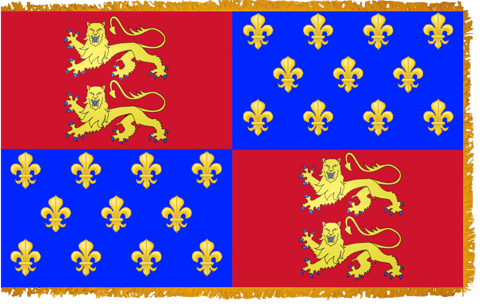 Other Times: Friday Flag - The United Kingdoms of England and France