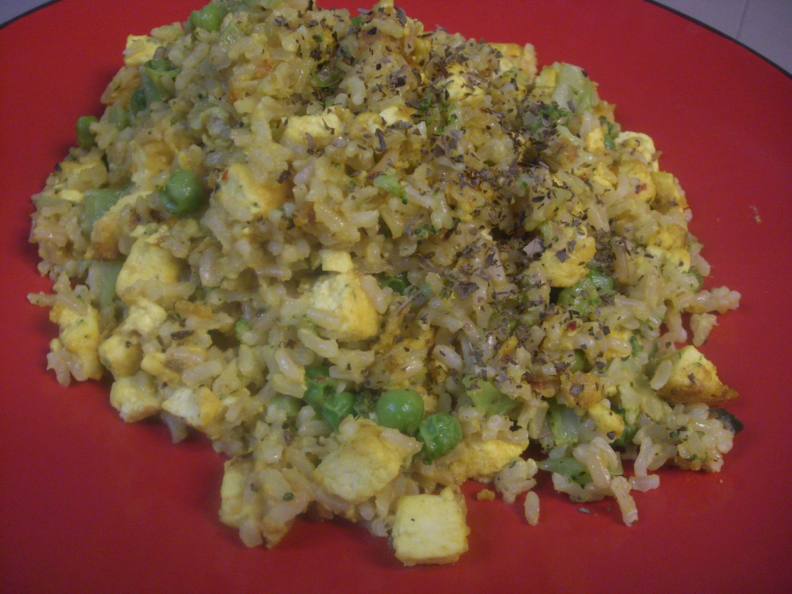 AfroVeganChick Lemon Tahini Tofu Stir Fry