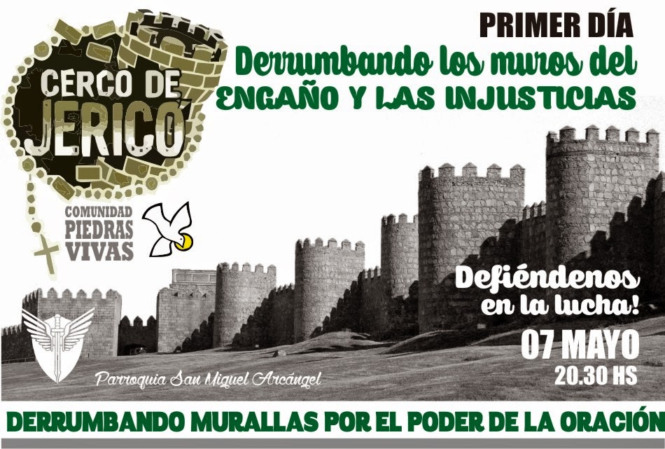 .: Primer día - CERCO DE JERICÓ - ¡Defiéndenos en la lucha!