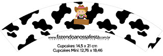 Granjera Rubia: Wrappers y Cupcakes para Imprimir Gratis. Granjera Rubia: Wrappers y Cupcakes para Imprimir Gratis.