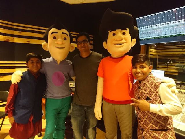 Child artists Sartaj and Sarvar sing for the new animated series - Gattu Battu Child artists Sartaj and Sarvar sing for the new animated series - Gattu Battu