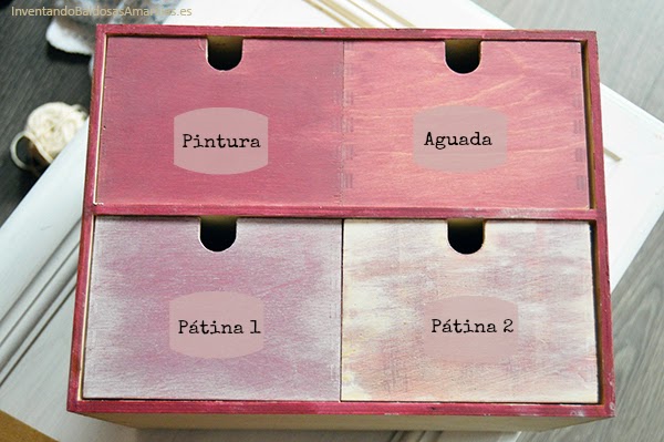 DIY efecto envejecido en madera