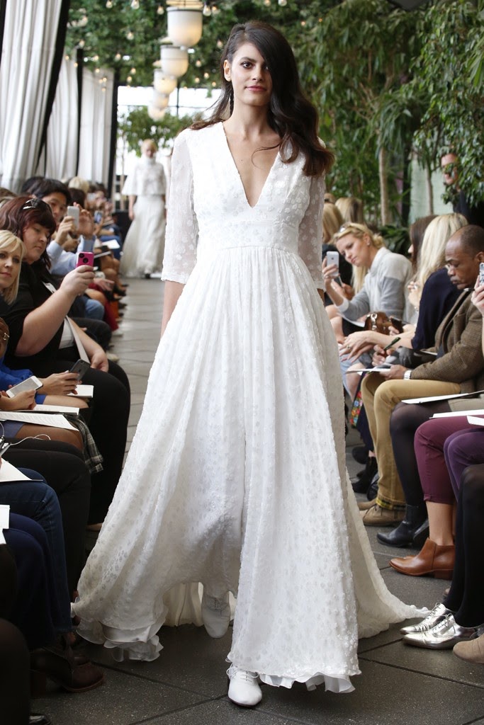 Wedding Dresses : Delphine Manivet Bridal Fall 2015 :: Cool Chic Style Fashion