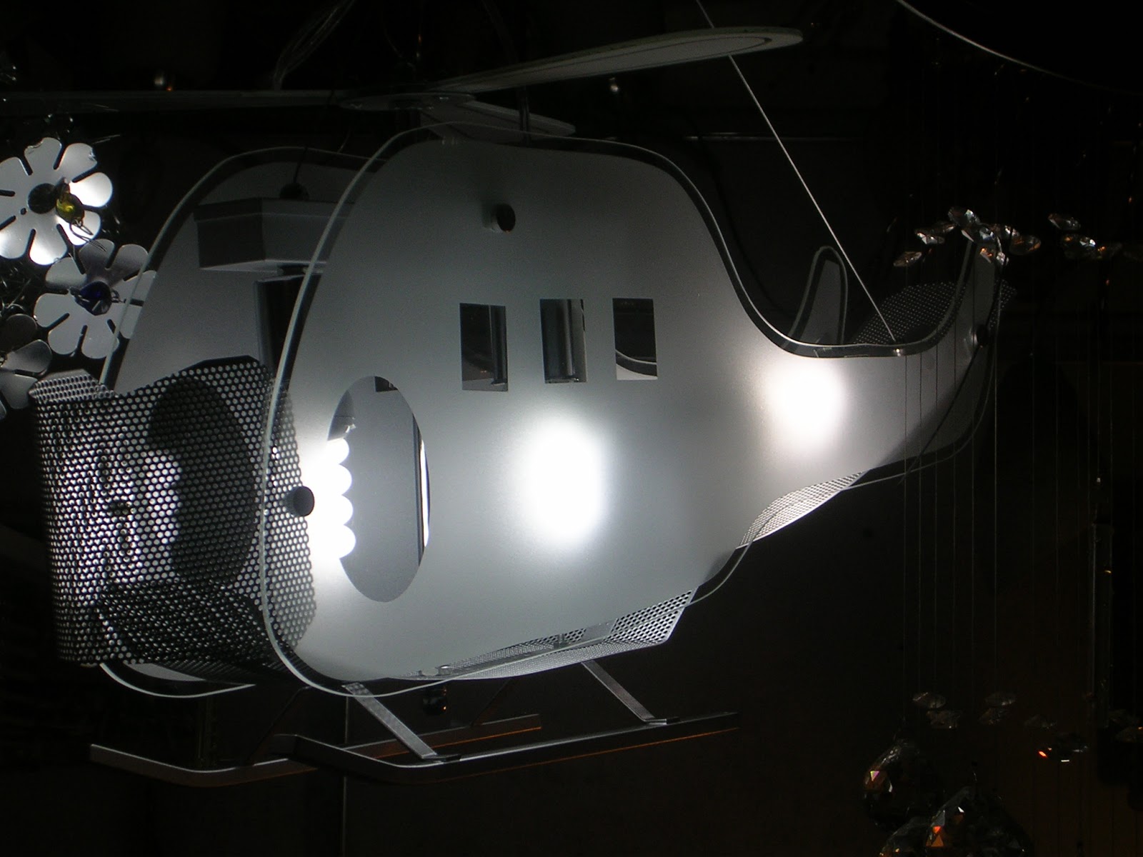 LIGHTS WORLD A HOUSE OF QUALITY HELICOPTER HANGING