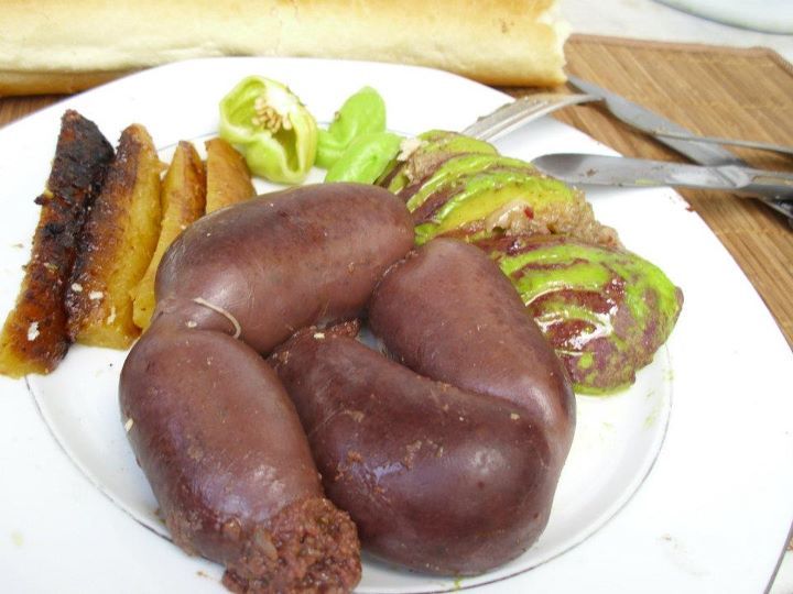 Boudin rouge boudin antillais