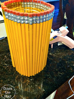 {pencil vase from chase the star} - Wait Til Your Father Gets Home
