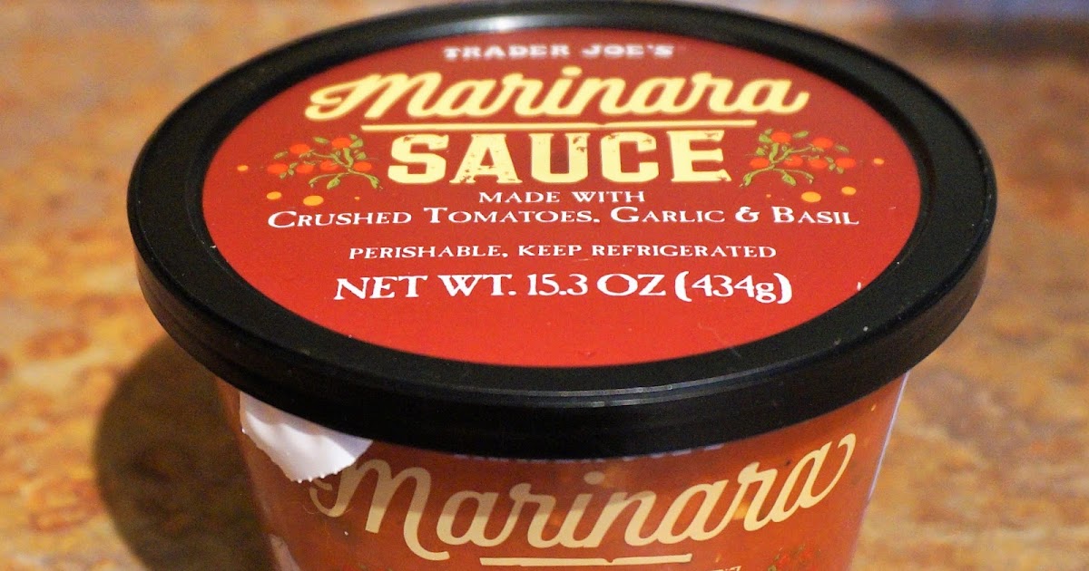 Exploring Trader Joe's Trader Joe's Marinara Sauce Made With Crushed Tomatoes, Garlic & Basil