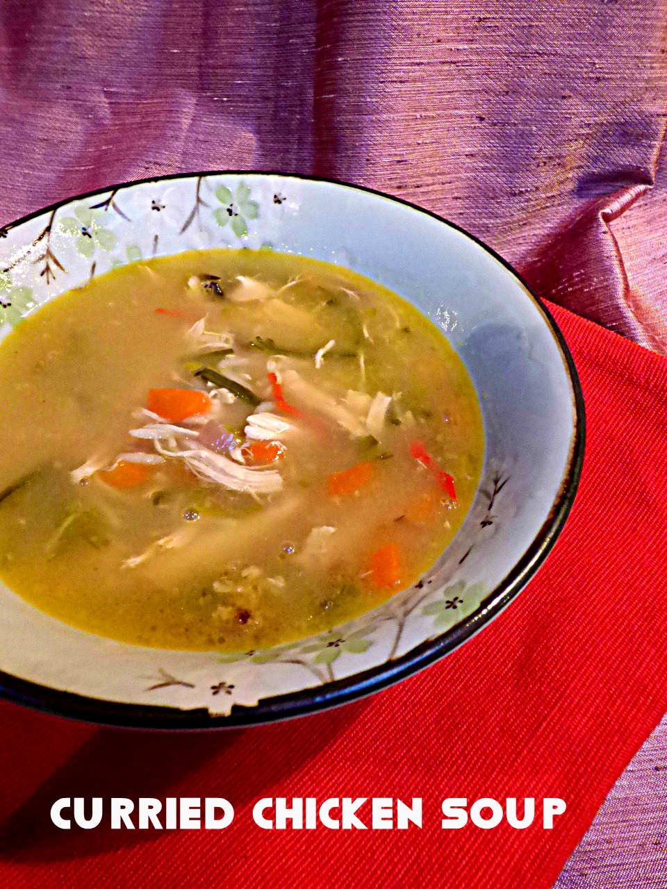 Chez Maximka Whole roasted curry chicken