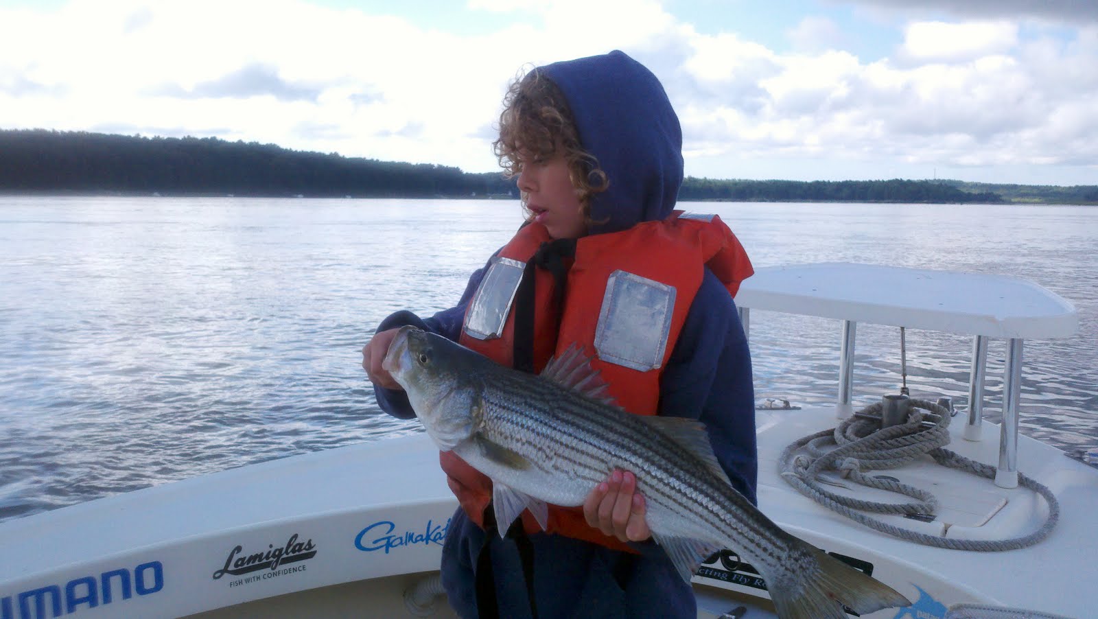 Maine Striper Fishing Charters & Reports Hotline 2076910745 August 2011