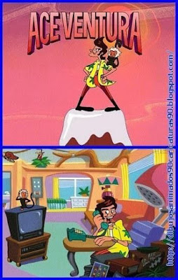 Dibujos animados de los 90. Ace Ventura: Detective de mascotas.