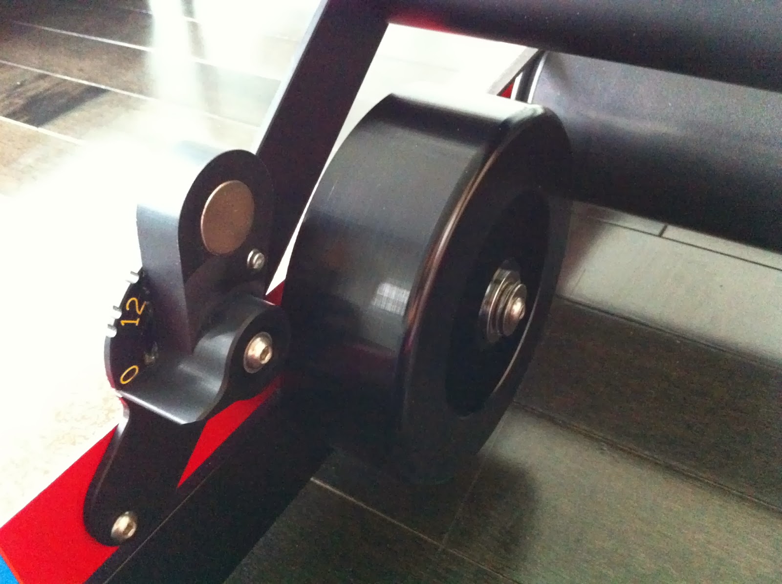 Lex Albrecht Winter Training Riding the Rollers