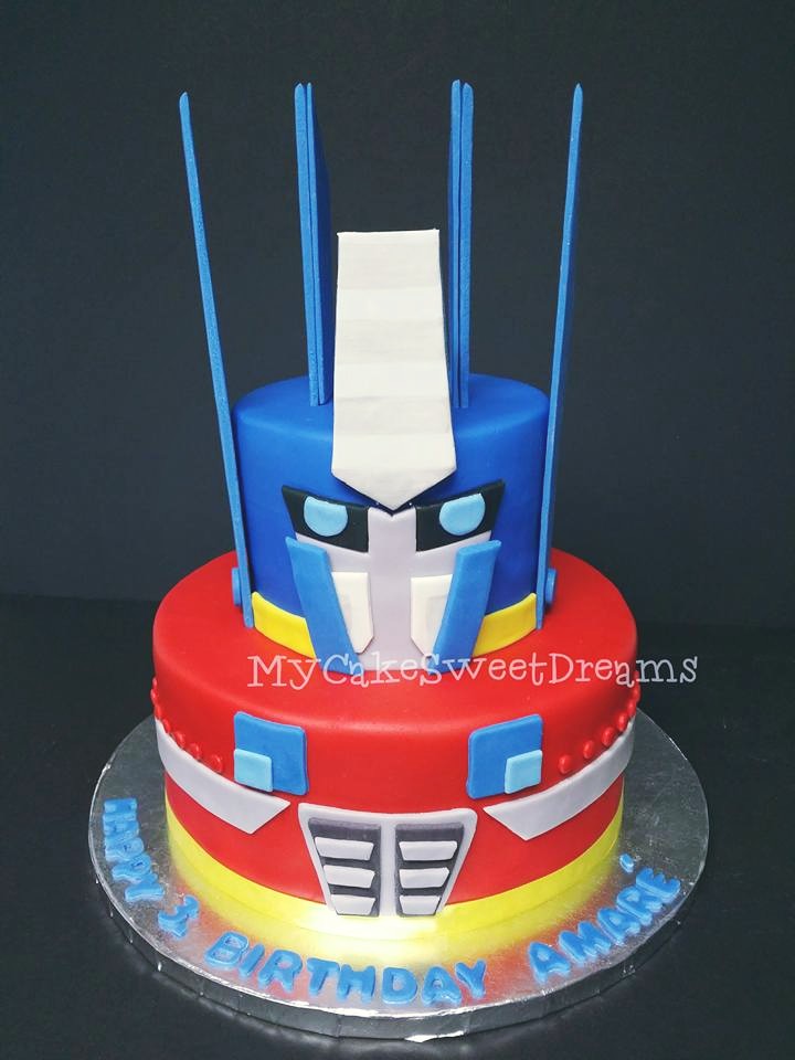CakesbyZana Transformers Cake