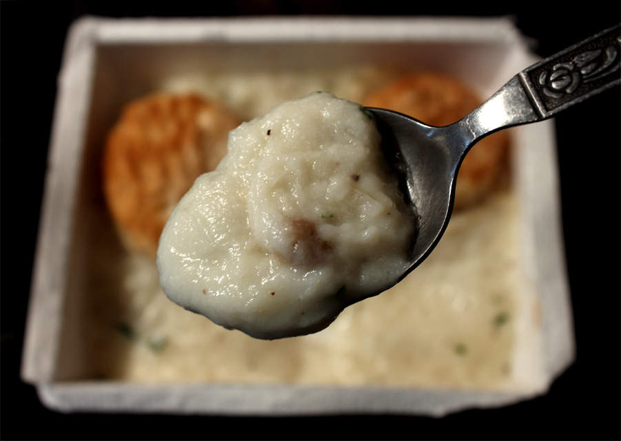 The 99 Cent Chef Larry The Cable Guy's Biscuits & Sausage Gravy Deal