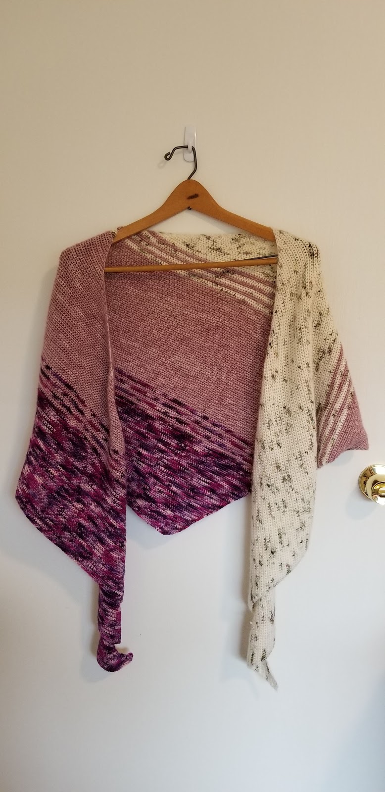 preciousowl TL Yarn Crafts Flatiron Shawl