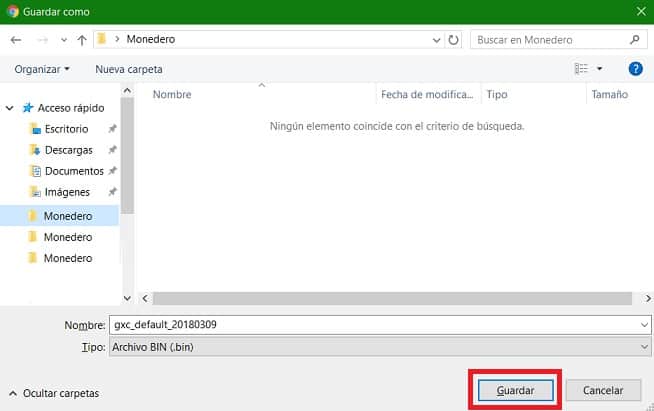 Guardar Monedero Criptomoneda GXChain Comprar y guardar moneda virtual GXChain