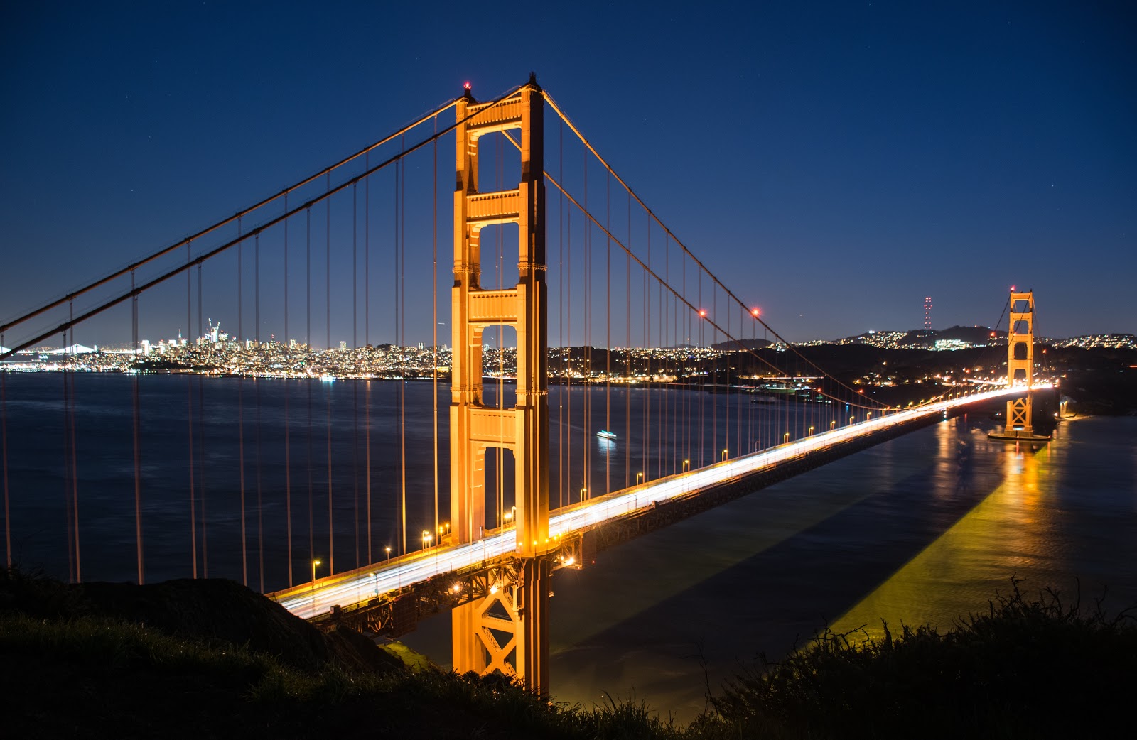 A nous la Californie San Francisco la nuit