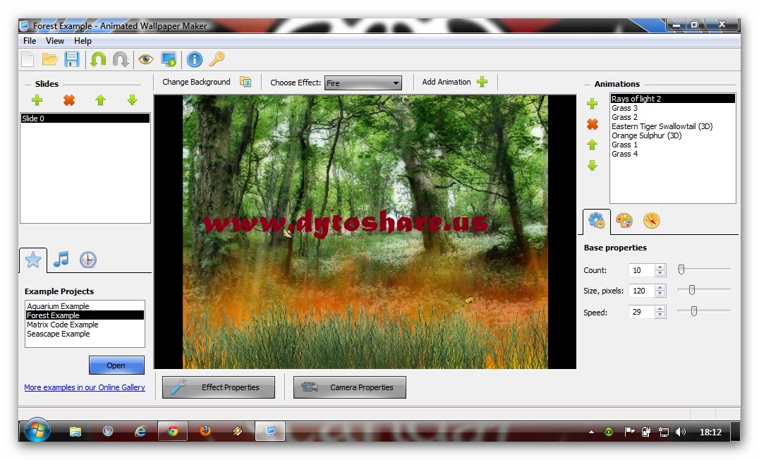 Animated Wallpaper Maker 3.1.0 + Serial NGedan Soft
