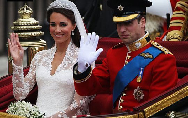 Prince William and Kate Middleton Royal Wedding Ceremony Photo | Global ...
