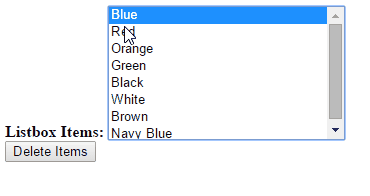 Delete (Remove) Multiple Selected Items from Listbox in Asp.net on ...