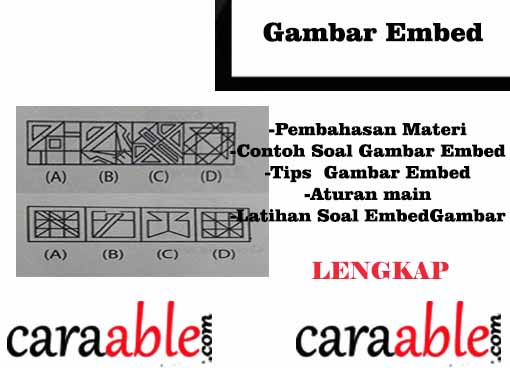 Tes Psikotes Gambar Embed Kategori Penalaran Figural Penjelasan Materi Contoh Soal Latihan Soal Dan Pembahasan Caraable Guide