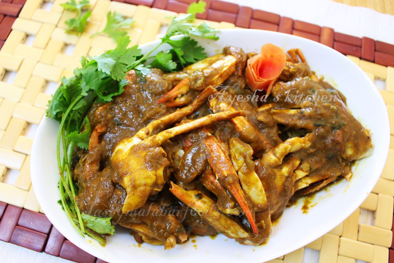 CRAB ROAST / INDIAN CRAB MASALA Njandu roast