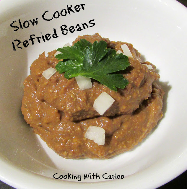 Slow Cooker Refried Beans Slow Cooker Refried Beans