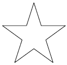 estrella de cinco puntas