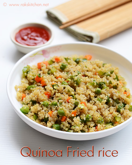 Quinoa fried rice Quinoa fried rice