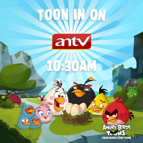 Angry Birds Toons Akan Tayang di Salah Satu Stasiun TV Indonesia