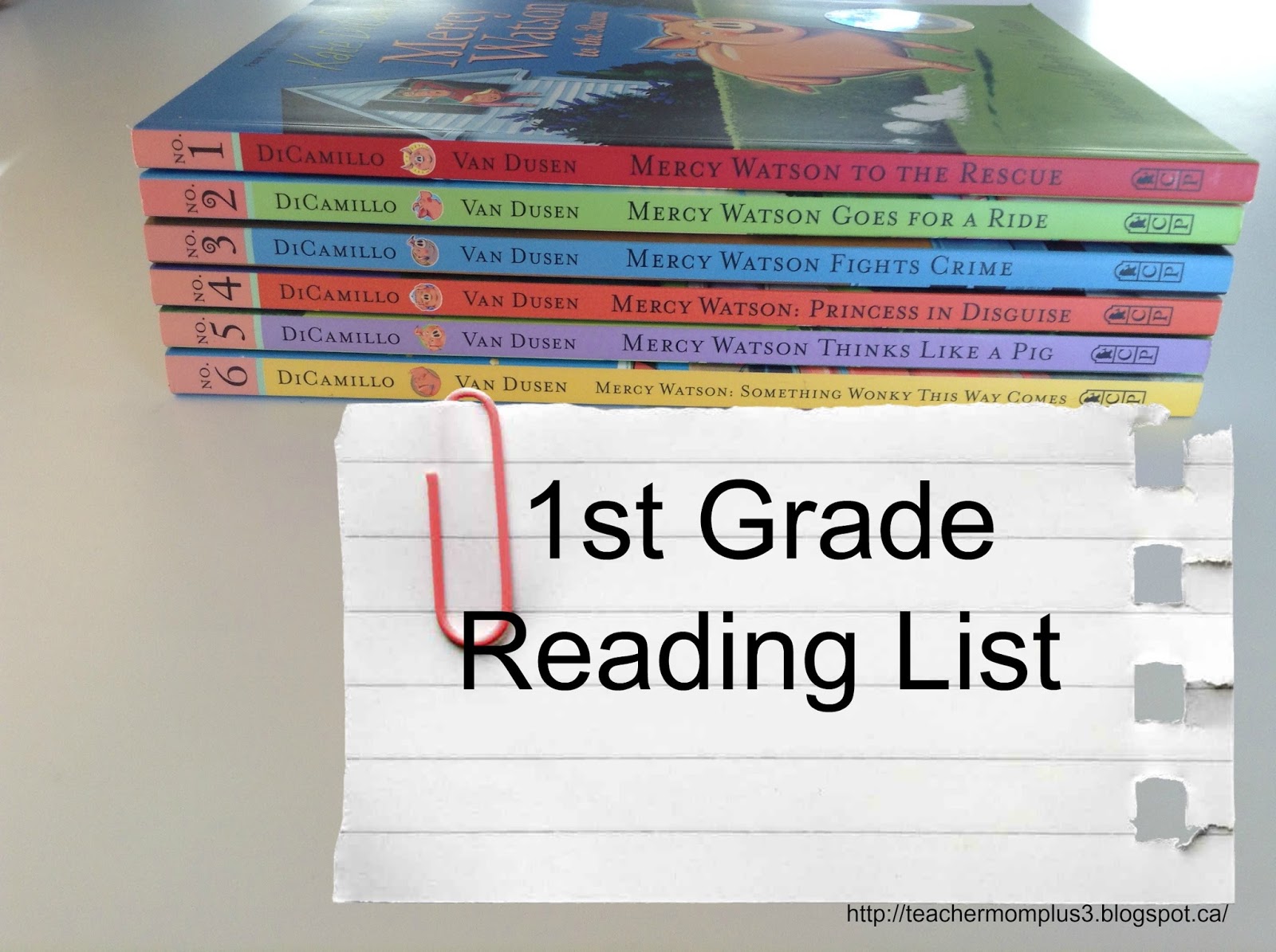 Teachermomplus3 our 1st graders reading list