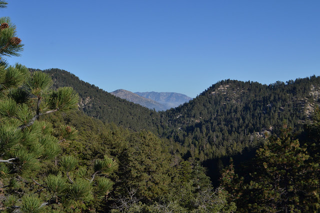 taller mountains through a gap