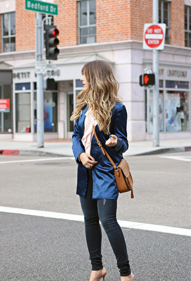 Statement Skinny Jeans Studs and Sapphires