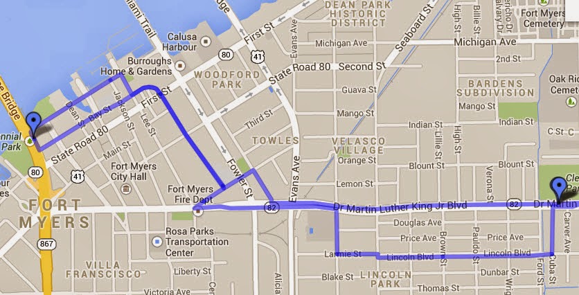 BikeWalkLee Blog Want to ride - SAmap