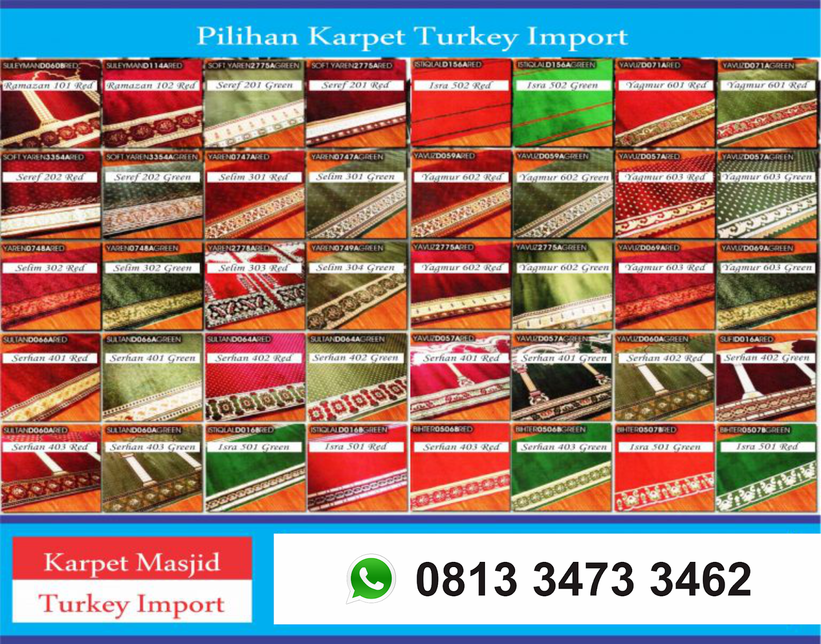 Aneka Ragam Karpet Turki Import