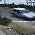Vídeo: Bandidos jogam carro para derrubar jovem de moto e realizar assalto.