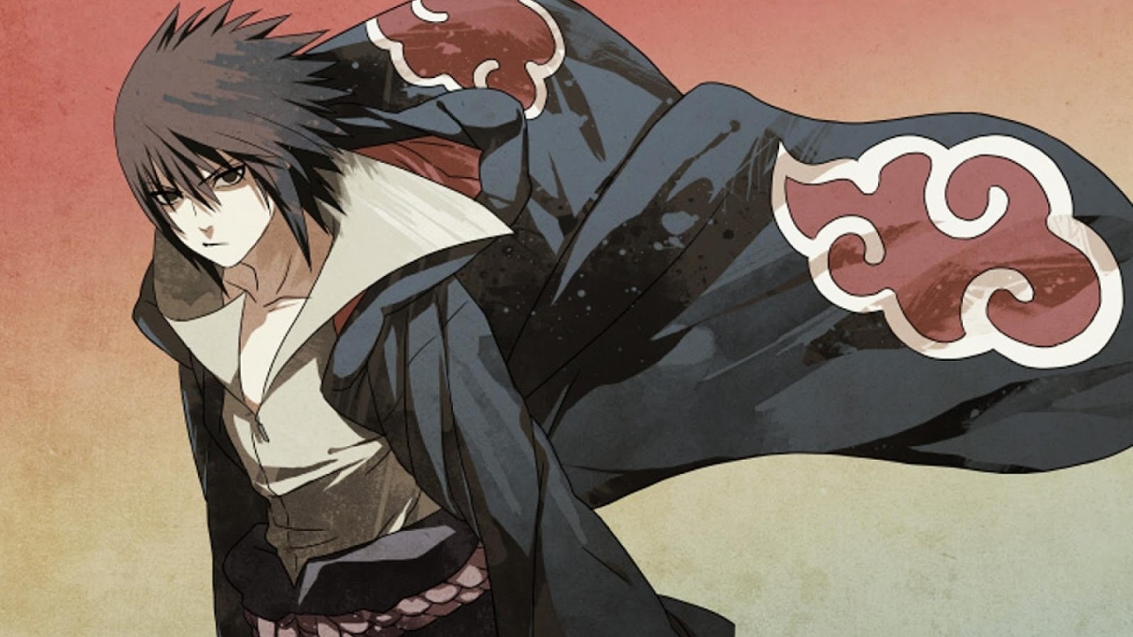Best Wallpaper: Uchiha Sasuke : Akatsuki Wallpaper HD