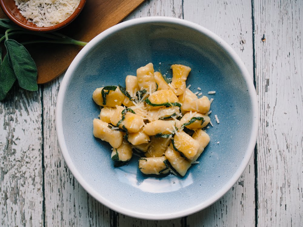 gnocchi with sage butter