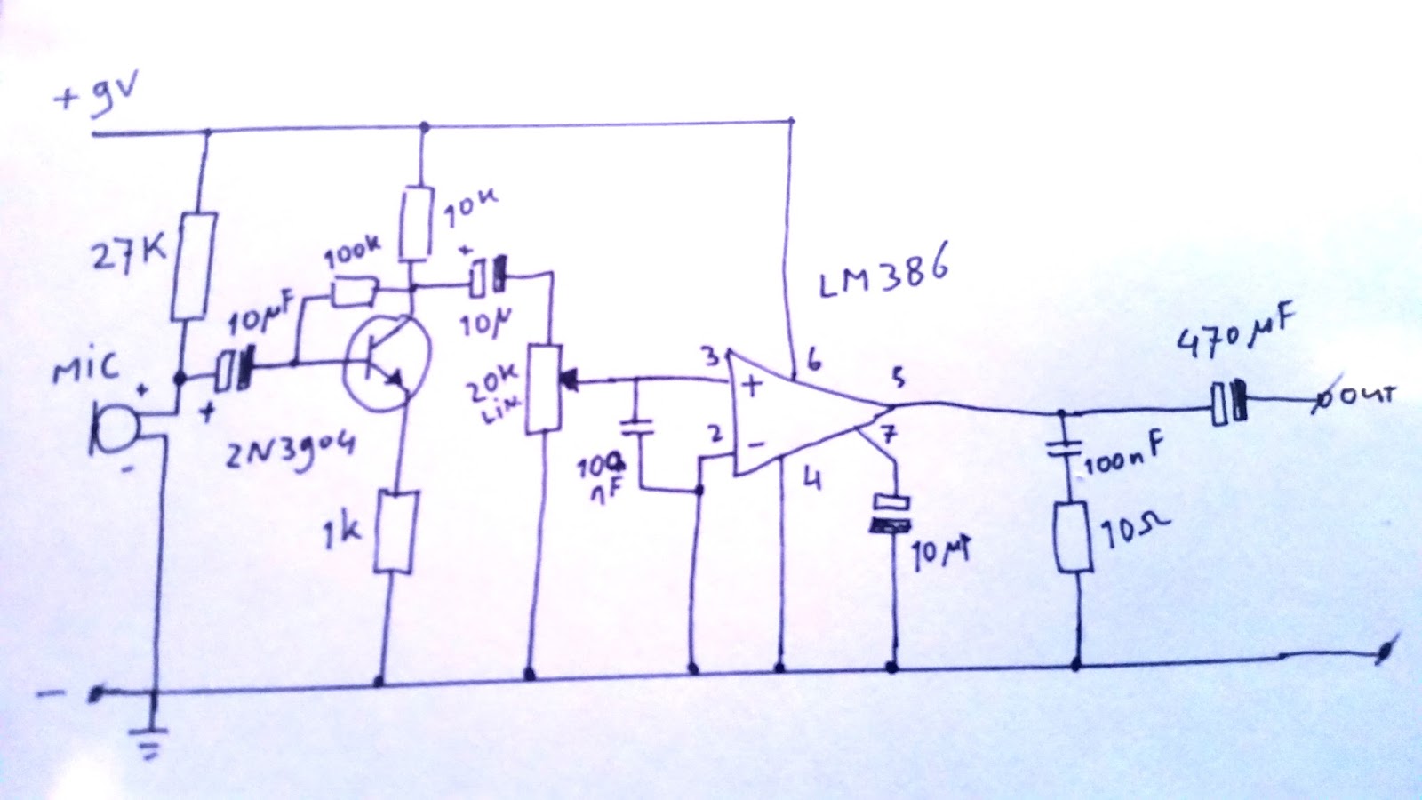 Eddy Bergman.com: LED Oscilloscope with 100 LEDs.