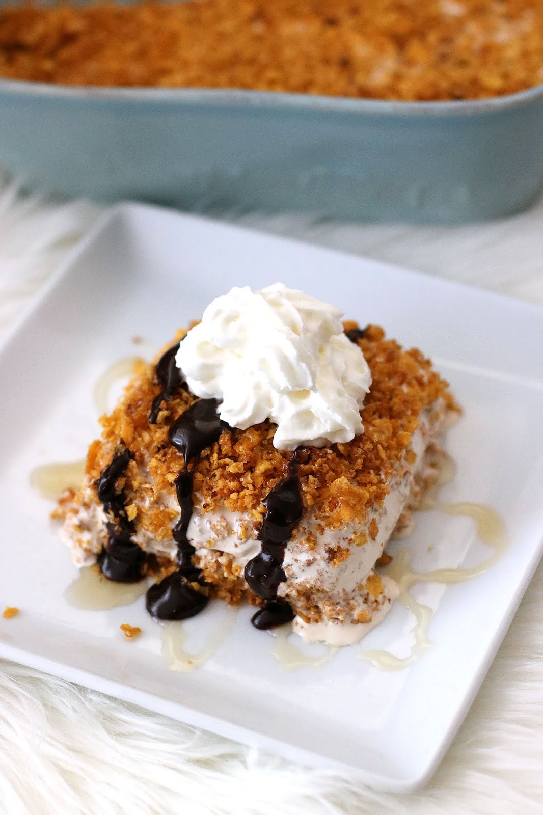 Recipe NoFry Fried Ice Cream with Turkey Hill chicago foodie girl