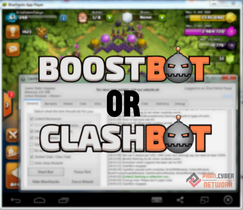 clash of clans bluestacks bug 2016