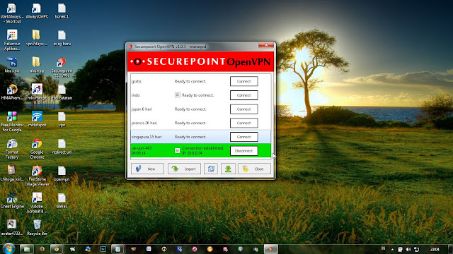 foto cara menggunakan openvpn cara menggunakan openvpn