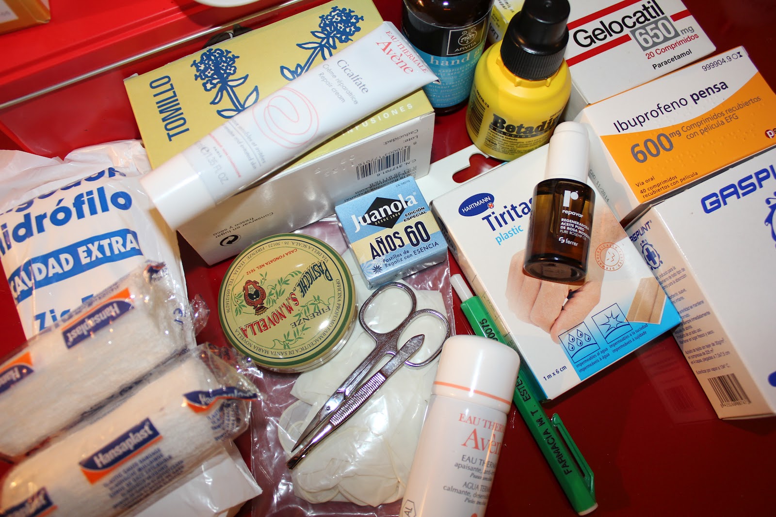 María Luisa Skin: El botiquín