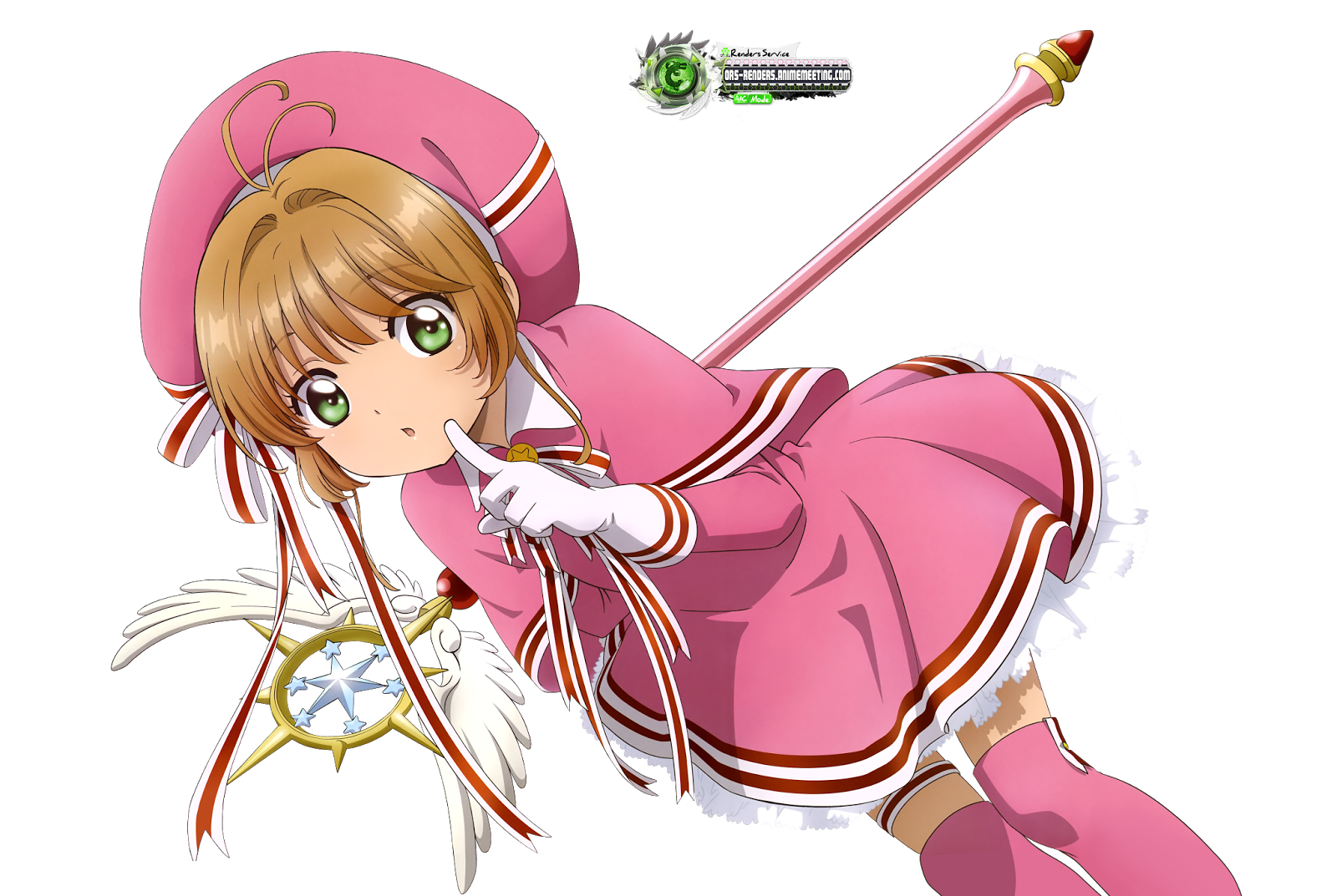 5. Sakura Kinomoto from Cardcaptor Sakura - wide 4