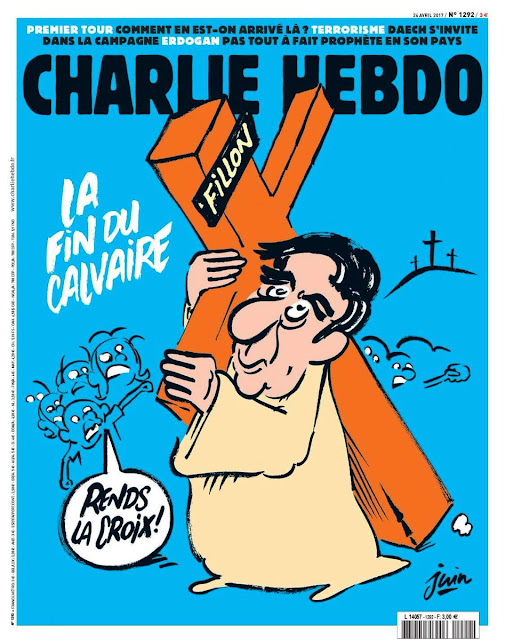 #RADIOHERN: Une du Charlie Hebdo du 26 Avril 2017 #Fillon #CharlieHebdo
