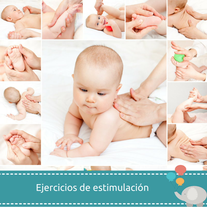 Ejercicios de estimulación temprana para bebés de 4 a 6 meses
