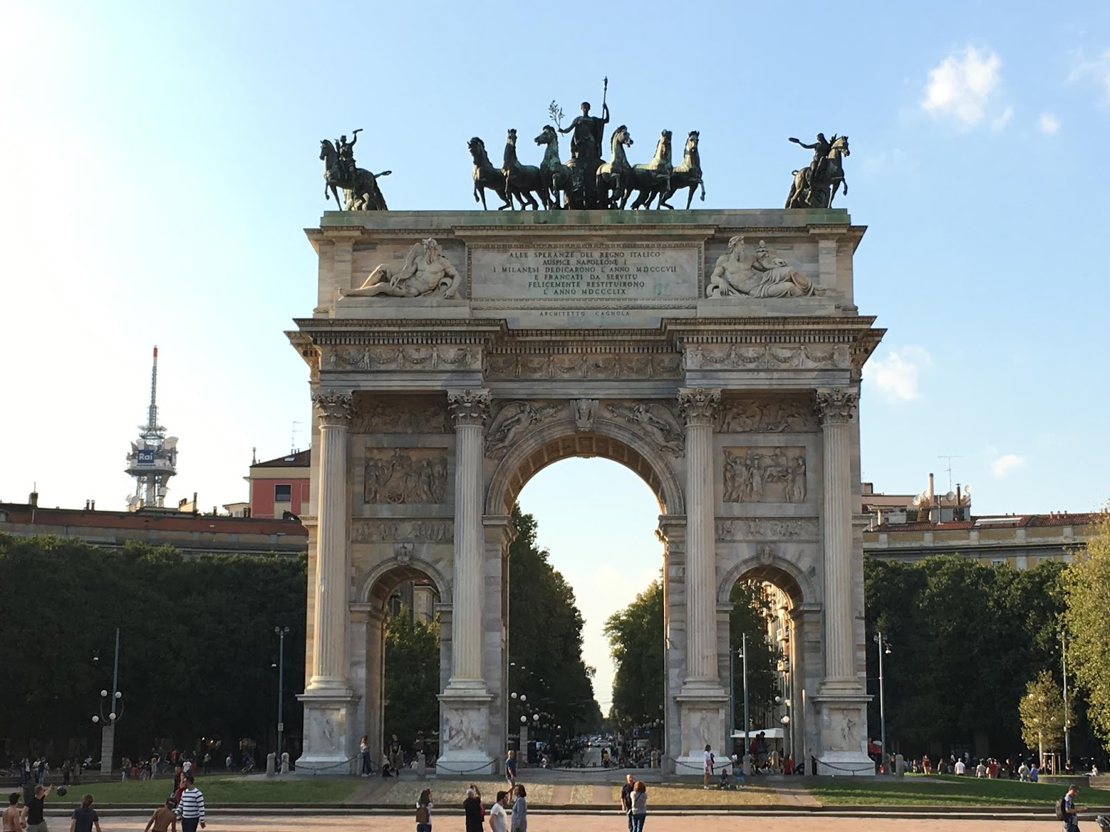 Arco della Pace Milan, Italy Travel