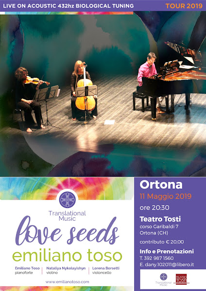 LOVE SEEDS, Emiliano Toso in concerto
