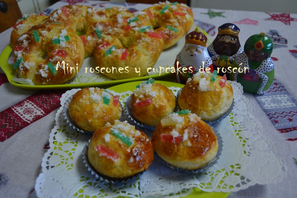MINI ROSCONES Y CUPCAKES ROSCÓN