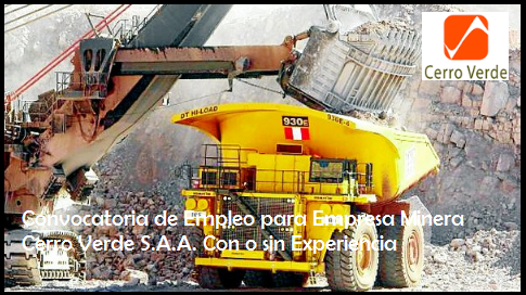 empleos en mineria sin experiencia empleos en mineria sin experiencia